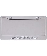 ACCORD  3D CHROME SCRIPT  ( not printed or decal) STAINLESS STEEL FRAME - $538.36 MXN