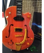 Eddie Cochran - G6120 EC Gretsch Hollow Orange 1:4 Scale Replica Guitar ... - €26,50 EUR