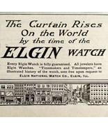 1904 Elgin Time Pocket Watch Advertisement Downtown Jewelry Ephemera 4.7... - $376.28 MXN