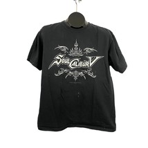 Soul Calibur V Game Promo Graphic T-Shirt LARGE Bandai Namco 2012 Short ... - $19.79