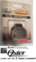 Oster Elite Titanium 5/8 W &quot;Toe&quot; Blade*Fit A5 A6 Andis Agc,Wahl KM10 KM5 Clipper - £39.49 GBP