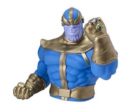 Marvel Thanos PVC Bust Bank,Multi-colored,4&quot; - $22.25