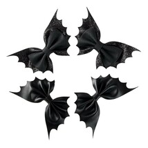 4Pcs Bat Hair Bow Clips for Girls Women Halloween Costume Hair Accessori... - $13.70