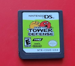 Desktop Tower Defense Nintendo 2DS 3DS XL Lite Cart Only Works - £7.56 GBP