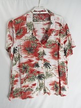 Gloria Vanderbilt Women Tropical Shirt Sz 2X PreOwned - $12.86