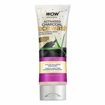 WOW Skin Science Activated Charcoal Face Wash - Deep Cleanser For Normal, Dry, O - £23.97 GBP