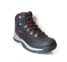 Columbia Women&#39;s Newton Ridge Plus Black Leather Waterproof Hiking Boots - £63.70 GBP