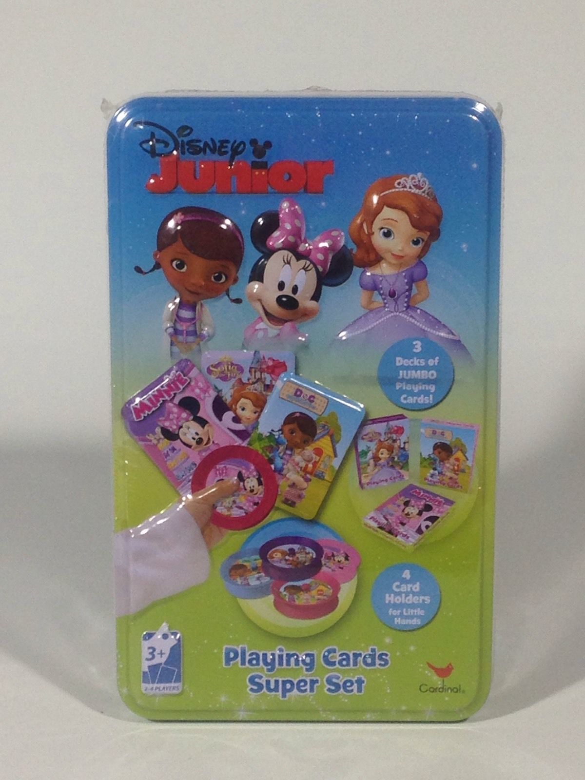 Disney Junior Playing Cards Super Set New Doc McStuffins Sofia Minnie Mouse - $8.99
