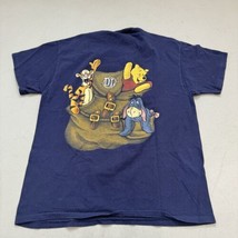 VTG 90s Disneyland Winnie The Pooh Tigger Eeyore Logo T-Shirt Sz L Made ... - £21.70 GBP