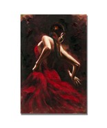 Trademark Fine Art Flamenco Dancer by Master&#39;s Art Canvas Wall Art, 22x3... - $86.99