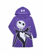 Nightmare Before Christmas Halloween Cosplay Hoodie Dress with Long Slee... - $232.51 MXN
