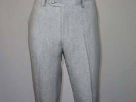 Men's ENZO 100% Linen Spring Summer Suit Light Weight Breathable E58302-4 Gray image 7