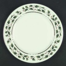 Royal Limited Holly Holiday Dinner Plate - $30.71