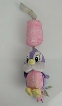 Kids Preferred Disney Baby Pink Purple Bird Stuffed Plush Baby Toy Chime - £11.65 GBP