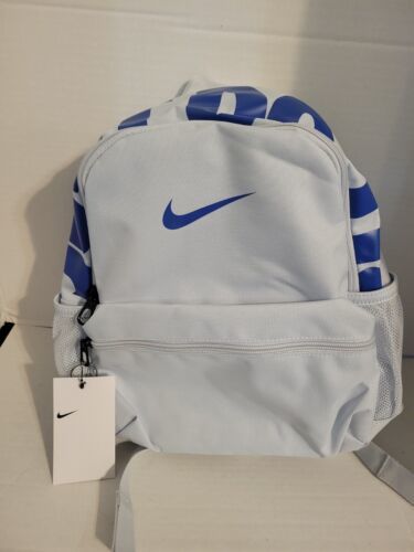 NEW NWT Nike LIGHT & DARKER Blue Mini Backpack JUST DO IT - $32.99
