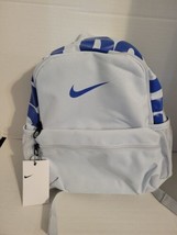 NEW NWT Nike LIGHT &amp; DARKER Blue Mini Backpack JUST DO IT - £26.27 GBP