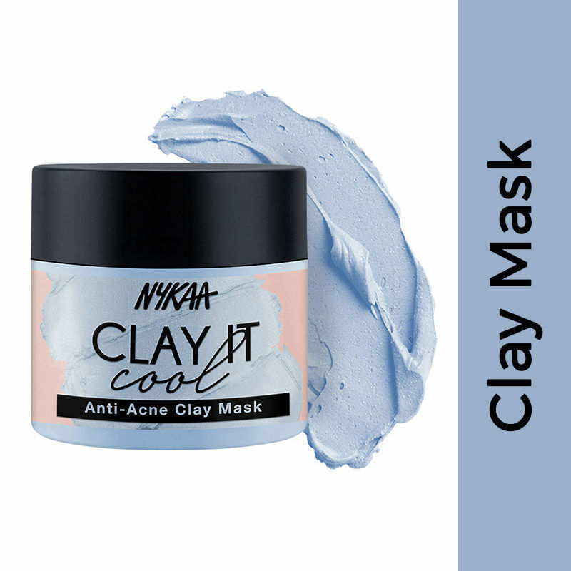 Nykaa Clay IT Cool Clay Mask 100 gm Anti-Acne mask - $40.16