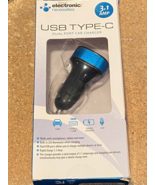 USB Type-C Dual Port Car Charger 3.1 Amp *NEW* ww1 - $13.66 CAD