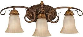 Feiss Sonoma Valley 3-Light Aged Tortoise Shell Vanity Light - $4,754.66 MXN
