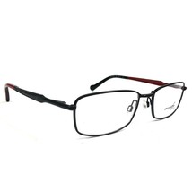 Arnette Eyeglasses Frames MOD.6083 599 Black Red Rectangular Wire Rim 53... - £36.60 GBP