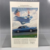 Vintage Magazine Ad Print Design Advertising Ford Thunderbird Automobiles - $12.86