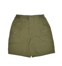 Vintage Boy Scouts of America Shorts Mens 31 Green Cargo Uniform USA 8&quot; - $26.94