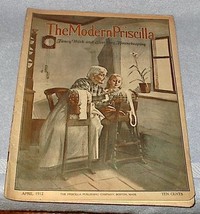 Modern Priscilla Needlwork Fashion Housekeeping Magazine April 1912 - £11.99 GBP