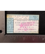RUSH - VINTAGE 6/10/1984 TEXXAS WORLD MUSIC FESTIVAL CONCERT TICKET STUB - $25.00