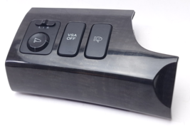 2007-2013 Acura MDX Black Mirror Switch Wood Grain OEM Traction Toggle B... - $28.87