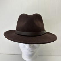 Bailey of Hollywood Men’s Briar 100% Wool Poet Indiana Jones LiteFelt Hat Size L - £52.23 GBP