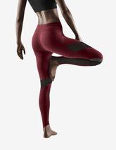 CEP Womens Compression Training Tights Cherry Red - £155.06 GBP
