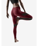 CEP Womens Compression Training Tights Cherry Red - $267.58 CAD