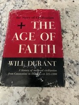 The Age of Faith by Will Durant Story of Civilization Part IV, 1950 Vintage - £23.73 GBP