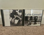 Lot of 2 Lyle Lovett CDs: Joshua Judges Ruth, I Love Everybody - $8.54