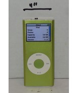 Apple iPod Nano 2nd Generation Green 4GB A1199 Tested Works - £54.70 GBP