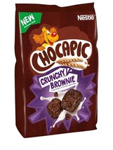 European Nestle CHOCAPIC Crunchy BROWNIE chocolate cereal 400g FREE SHIP... - $16.82