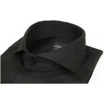 Men's Shirt Charles TYRWHITT 100% Cotton Cut-away Collar CHT-20 Black image 5