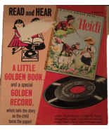 Heidi A Little Golden Book And A Special Golden Record Vinyl Vintage Rar... - $344.94 CAD