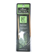 Clover Takumi Bamboo 16 Inch Circular Knitting Needle Size 6 - $312.05 MXN