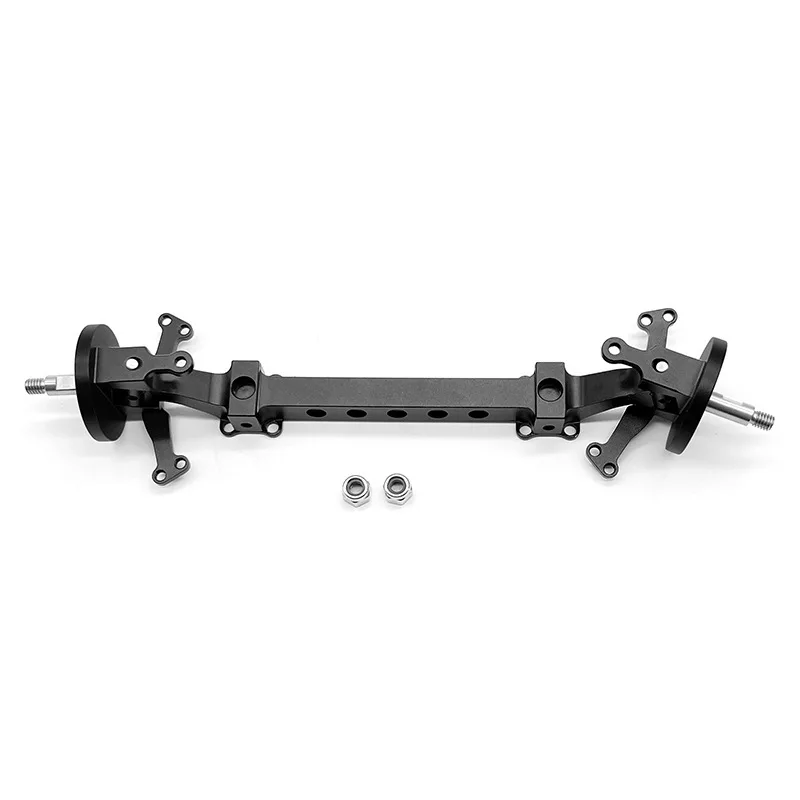Metal Front Axle Steering Assembly Link Pole Linkage Rod No Power for Tamiya 1/1 - £12.35 GBP