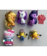 Random Lot Of 6 McDonalds Happy Meal Toys Hello Kitty My Little Pony Min... - £12.44 GBP