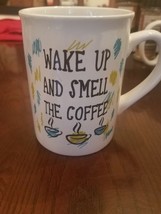 Wake Up And Smell The Coffee Ceramic Mug (15 oz) - £7.81 GBP