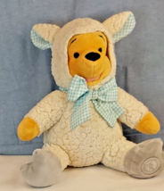 Disney easter winnie the Pooh plush wearing a Lam/Sheep custom 2016 year... - $18.38