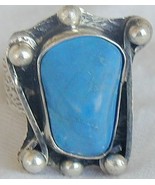 Turquoise ring-SR30 - $700.35 MXN