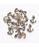 Anchor Charms Antiqued Bronze Nautical Pendants Boating Captain Finding ... - $6.69 CAD