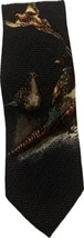 Vintage 100% Wool Tie made in Italy Pheasant pattern - $18.00