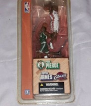 2003 Lebron James Rookie Figure vs. Paul Pierce (HOF) McFarlane NBA Toy Figure - $10.67