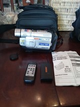 JVC GR-SXM730 Camcorder -  Silver with bag and booklet remote and battery - $237.48