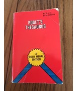 Roget’s Thesaurus A Gold Medal Edition Paperback Ships N 24h - $353.16 MXN