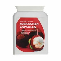 BodySpec Mangosteen Capsules 60 x 1,000 mg (250 mg of 4:1 extract)  - $24.00